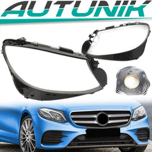Headlight Lens Covers for Mercedes E-Class W213 2017-2020 Left+Right w/ Sealant