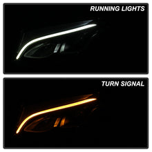Pair Halogen Upgrade to FULL LED DRL Projector 2016-2019 Mercedes-Benz W253 GLC Headlight Left+Right