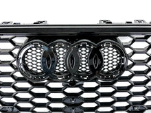 Honeycomb Grille + Fog Light Cover For Audi A7 C7.5 S-line S7 2016 2017 2018