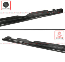 For 2021-2025 BMW G22 G23 430i M440i Coupe Real Carbon Fiber Side Skirt Extension