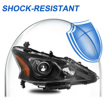 Left+Right Headlights Assembly For 2013-2015 Nissan Altima 4-Door Sedan