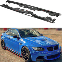 For 2008-2013 BMW E92 E93 M3 Performance Carbon Fiber Side Skirt Extension Splitters