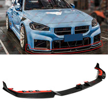 For 2023-2025 BMW M2 G87 Coupe Carbon Fiber V-ST Style Front Bumper Lip Splitter