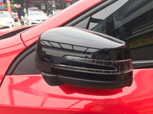 Glossy Black Side Mirror Cover Caps for Mercedes CLA C117 CLA200 CLA250 W204 C180 C200 C250 C300 mc55