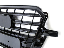 Glossy Black Front Bumper Grille Grill For Audi Q5 2013-2017 Base / S-line