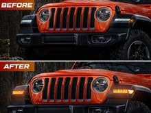LED Sequential Turn Signal DRL Fender Lights For Jeep Gladiator JT Wrangler JL 2018-2025