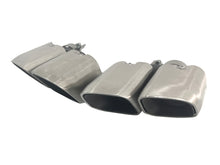 Square Exhaust Tips Muffler Pipe for Porsche Macan Base 2019-2024