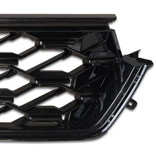 Gloss Black Front Upper Bumper Grille for For Honda CRV CR-V 2023-2024