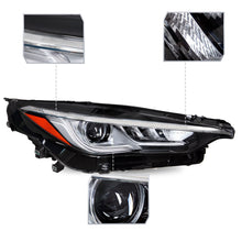 Passenger Right For 2019 2020 2021 Infiniti QX50 w/o AFS Front Lamps Headlight Assembly