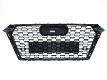 Front Honeycomb Grille Black For AUDI A4 B9 S4 2017-2019 fg67