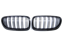 Gloss Black Front Kidney Grille For BMW 5-Series F10 F11 Sedan 2010-2016
