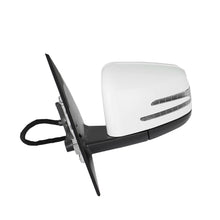 White Mirror w/Blind Spot For 2010-2017 Mercedes W207 C207 E350 E550 E400 Coupe Driver Left Side