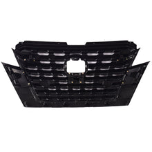 Black Front Bumper Upper Grille Replacement For 2021-2023 Nissan Kicks