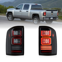 Smoked LED Tail Lights For 2007-2013 Chevrolet Silverado 1500 2007-2014 2500/3500HD