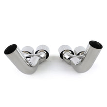 Chrome/Black Exhaust Tips Tail Pipes for Mercedes W463 G-class G500 G55 G63 G65 1998-2018