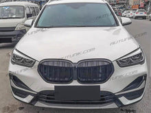 Gloss Black Front Kidney Grille for BMW X1 F48 LCI 2020-2022