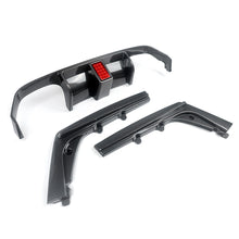 3PCS Carbon Fiber Look Rear Diffuser W/ LED Light for BMW F80 M3 F82 F83 M4 2015-2020