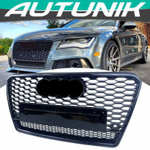Honeycomb Front Grill For AUDI A7 C7 S7 2012-2015