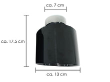 Universal 70mm Inlet Black Exhaust Tips Pair for Audi BMW Mercedes Models