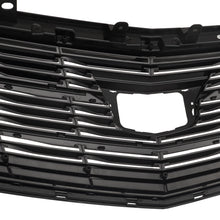 For 2015-2019 Cadillac ATS Front Grille Upper Bumper Grill Gloss Black