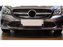 3PCS Chrome Front Lip Splitter Molding Trim for Mercedes CLA C117 CLA180 CLA200 CLA280 Base 2017-2019