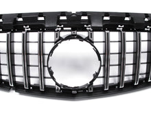 For 2017-2019 Mercedes CLA C117 CLA180 CLA200 Black/Silver GT Front Grille Grill