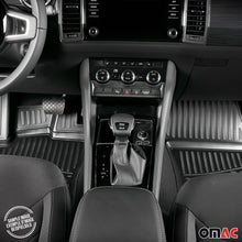 4pcs Floor Mats Liner for Audi A4 Allroad 2017-2023 Black TPE All-Weather