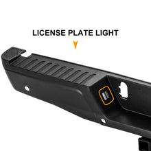 Primed Rear Step Bumper Assembly For 2015-2020 Ford F-150 W/ Park & Tow cut