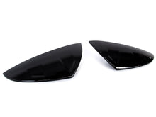 Gloss Black Side Wing Mirror Cover Replacement for Lexus LS & LC ES RC RCF 2018-2023
