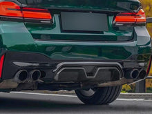 Carbon Matte Exhaust Tips Replacement For BMW 5 Series G30 G31 M Sport 2017-2023