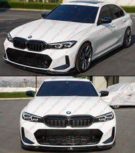 For 2023-2025 BMW 330i M340i G20 LCI Gloss Black Front Bumper Lip Splitter