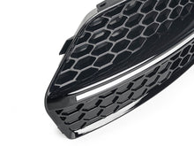 For 2009-2012 Audi Q5 W/O S-Line Pkg Fog Light Cover Grill Gloss Black SQ5 Style