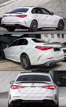 For 2022-2025 Mercedes W206 C300 C63 Sedan Carbon Fiber PSM Style Rear Trunk Spoiler Wing