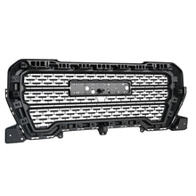 For 2019-2021 GMC Sierra 1500 Front Lower Bumper Filler Grill Upper Black Grille