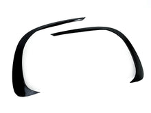 Gloss Black Front Bumper Splitter Flaps Kits For Mercedes W206 S206 C300 C43 Sedan AMG 2022-2024