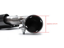 Black Sport Exhaust Tips Tailpipe For Porsche Cayenne 9Y0 9Y3 2019-2024 et132