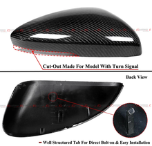 For 2023-2025 Honda Accord Real Carbon Fiber Side Mirror Cover Direct Replacement
