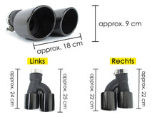 MP Style Gloss Black Diffuser + Twin Exhaust Tips For BMW G30 530i 540i M Sport 2017–2023