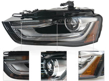 Driver Left Side For 2013-2016 Audi A4 S4 HID/Xenon Non-AFS Projector Headlight
