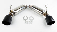 Gloss Black Resonated Axle Back Muffler Exhaust for Nissan 370Z 2009-2021