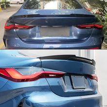 Carbon Fiber Look Rear Trunk Spoiler For 21-23 BMW G22 4 Series G82 M4 Coupe