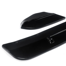 3x Gloss Black Front Bumper Lip Lower Spoiler Splitter For BMW F98 F97 X3M X4M 2019-2021