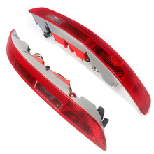 Pair Rear Bumper Tail Light Reflector Brake Stop Lamp Red For Audi Q5 2009-2017