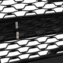 Gloss Black Front Bumper Hood Upper Grille w/Light For 2014-2015 Chevy Silverado 1500