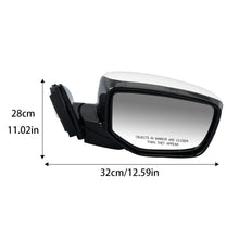 5Pin Left+Right White Mirror Side Heated Foldaway For Honda Accord Coupe 2008-2011 2012