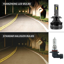 VLAND D2S D2C D2R D2H LED Headlight Bulbs High/Low Beam 6000K/set Super Bright