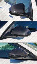 Add-On Carbon Fiber Side Mirror Cover Caps Overlay for Mercedes C-Class W206 C43 C63 C300 2022-2025
