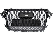 Chrome Honeycomb Front Grill For AUDI A4 B8.5 S4 2013-2015 2016 fg207