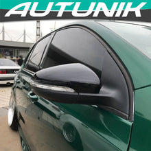 Gloss Black Side Wing Mirror Cover Caps Replacement For VW Golf GTI MK6 2009-2013 mc44