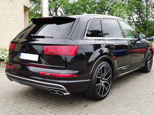 Chrome Square Exhaust Tips for Audi Q7 3.0L Gasoline 2016–2019 | 55mm Inlet